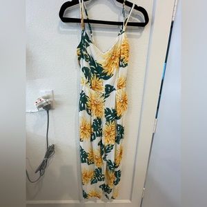 Floral zara long jumpsuit